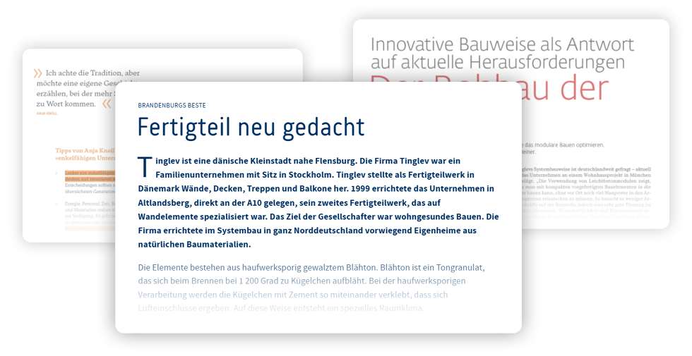 Presseberichterstattung