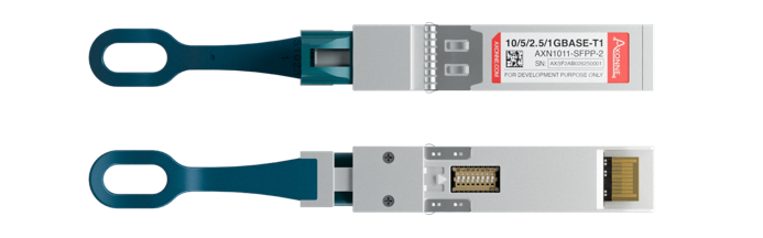 Quad Speed Multi-Gigabit BASE-T1 Ethernet PHY SFP+ Modul (Cyton AXN1011)