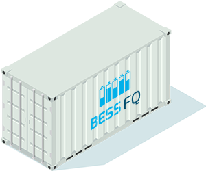 Batteriespeicher-Container (BESS)