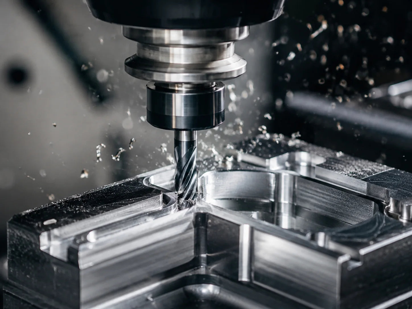 CNC-gefräste Kunststoffbauteile