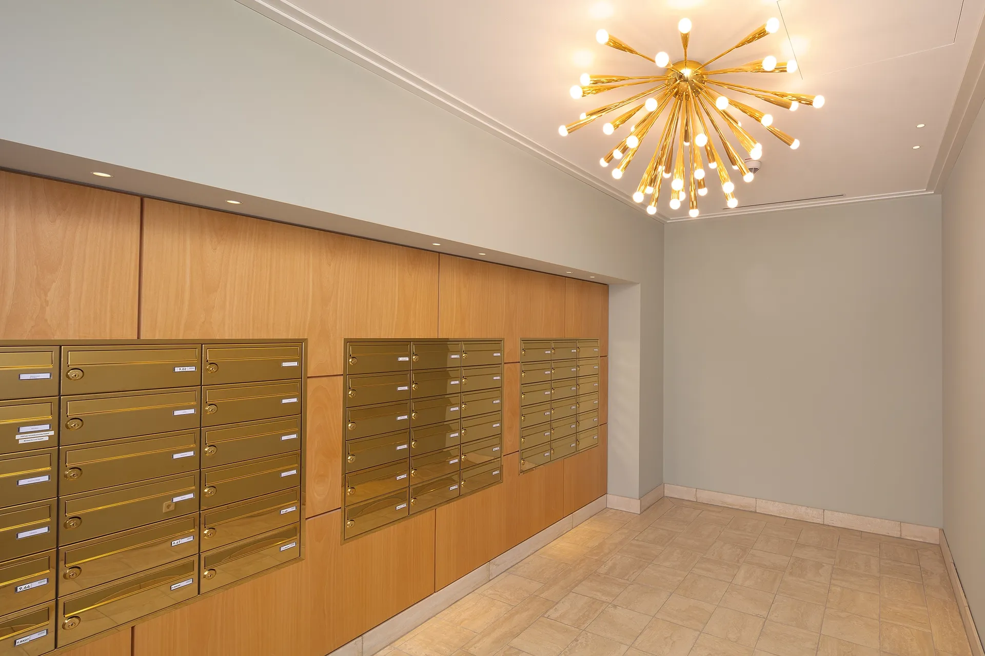 LED-Kronleuchter Gerling Quartier