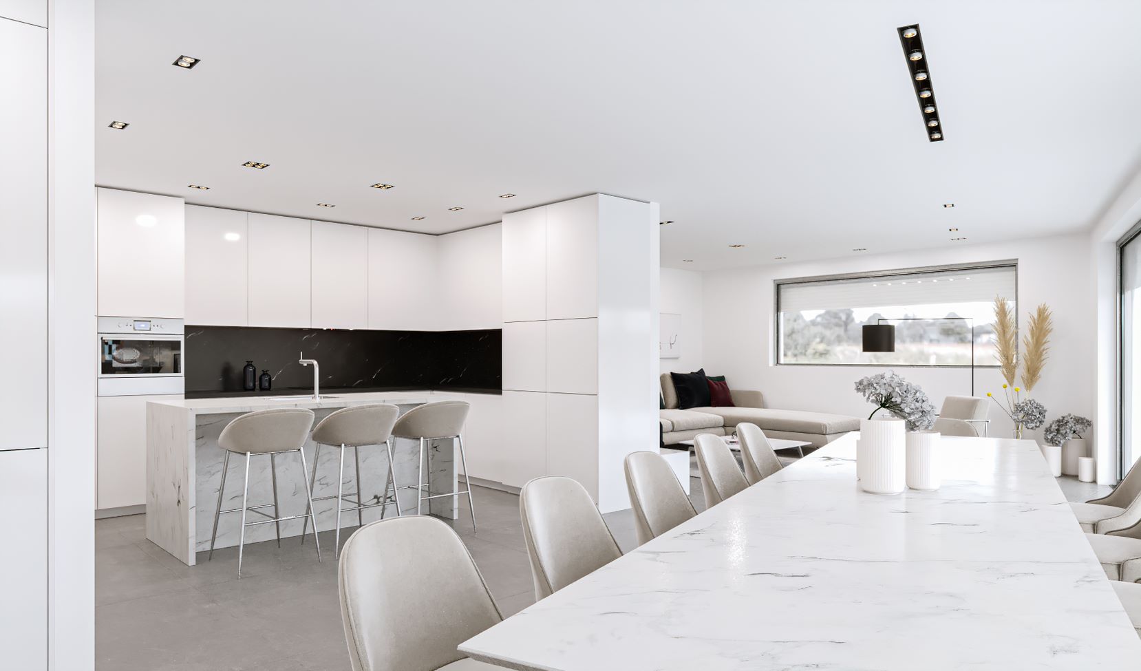 3D-Rendering Wohnraum