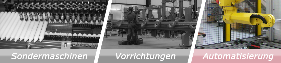 Montage und Inbetriebnahme von Sondermaschinen