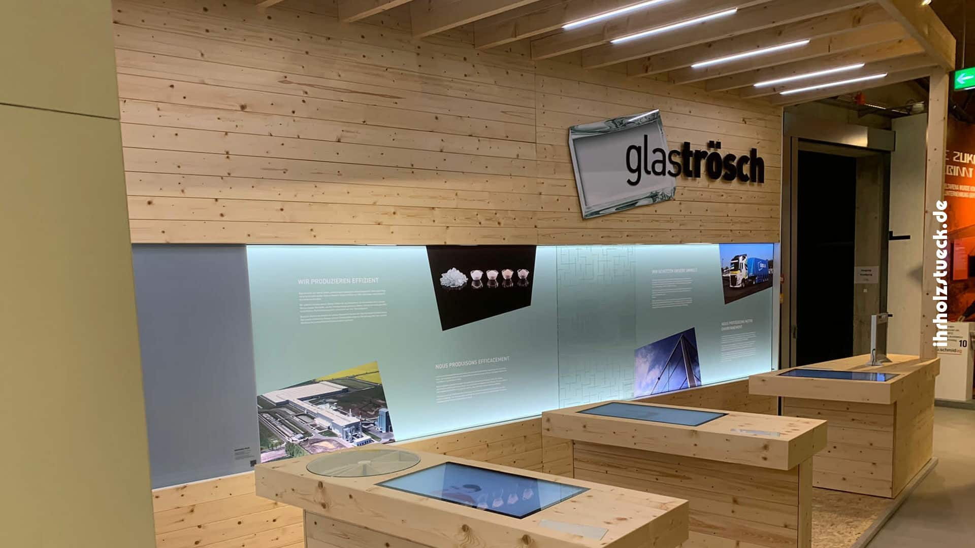 Info-Stand, Umweltarena Zürich