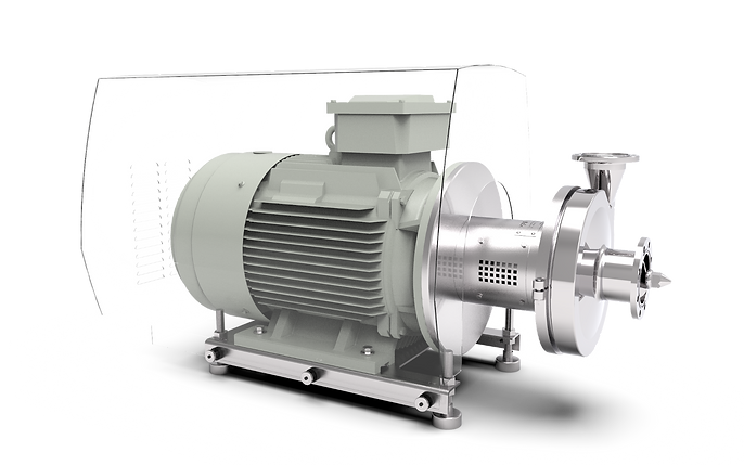 Pumpe KYNX23025AI mit DIN 11864-2 Anschluss