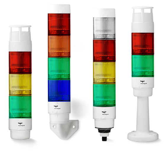 Signalsäulen (modular, individuell konfigurierbar, z. B. PC7 und CT5)