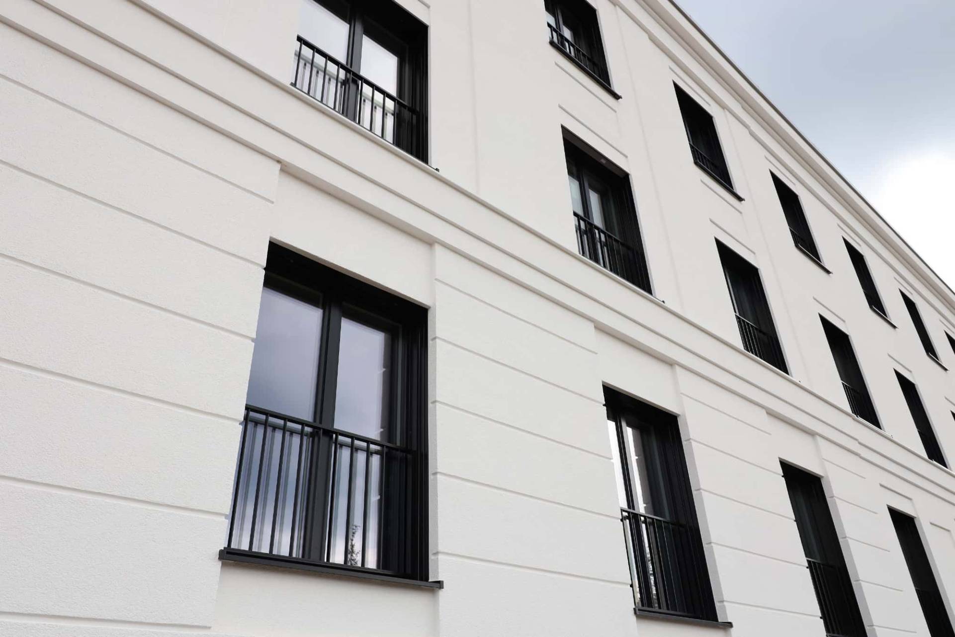Fensterfront Bürogebäude