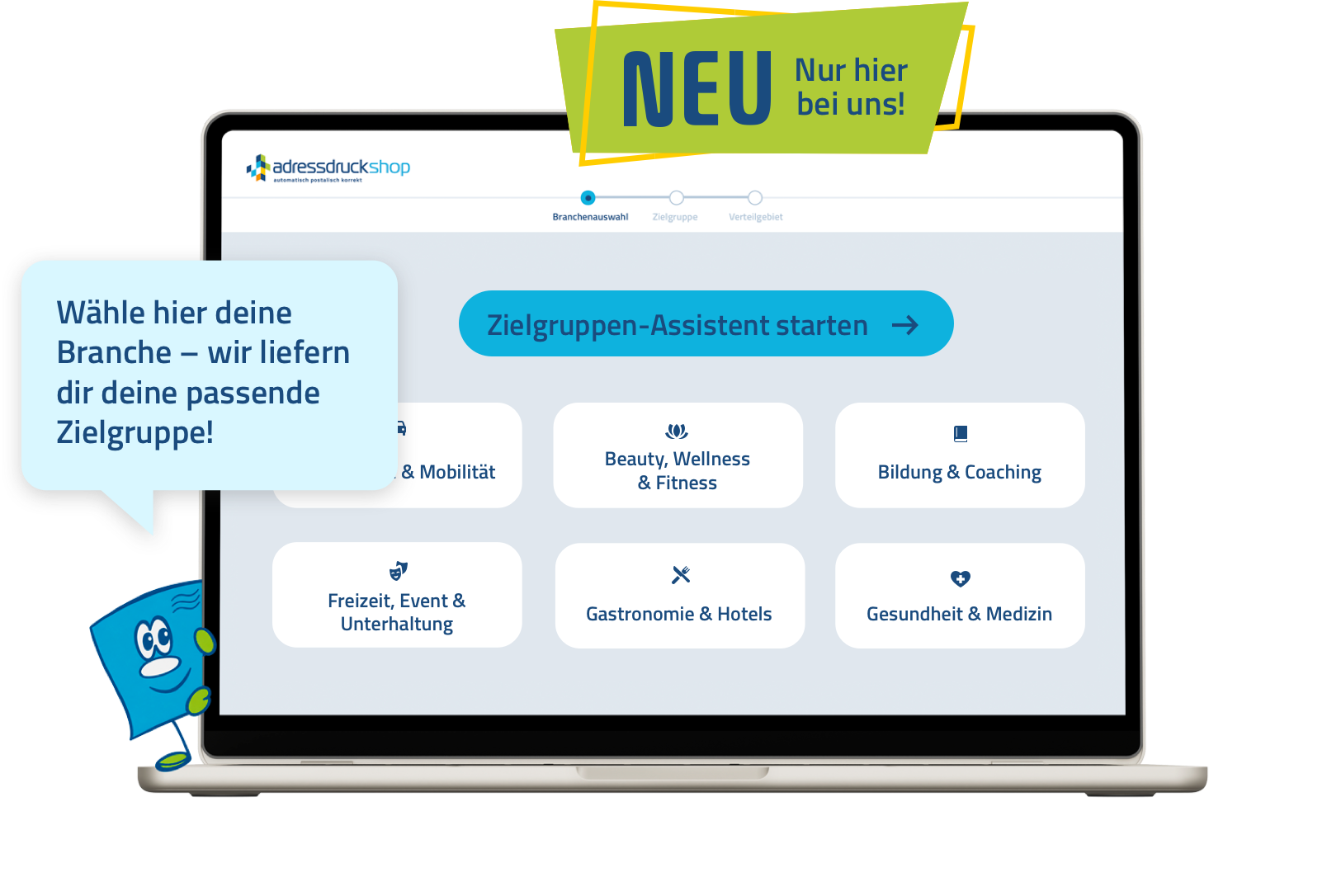 adressdruck – Fertigung