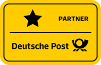 Signet „Ein Partner von Deutsche Post“
