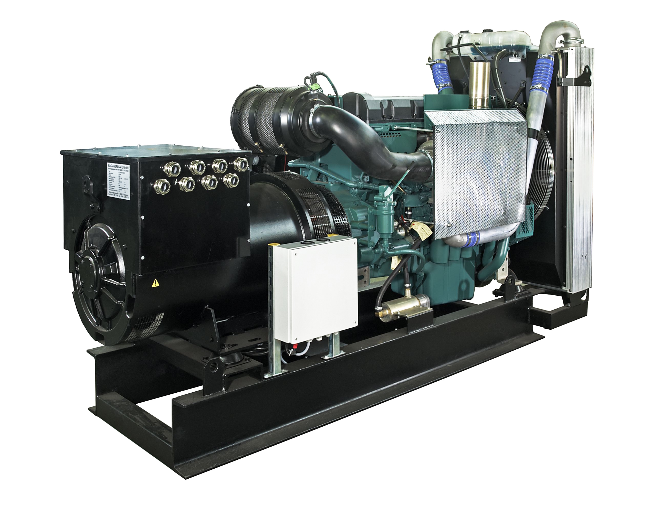 Power generator with Volvo engine