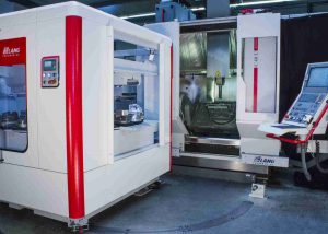 Bearbeitungszentrum C 40 U im automatisierten Betrieb
