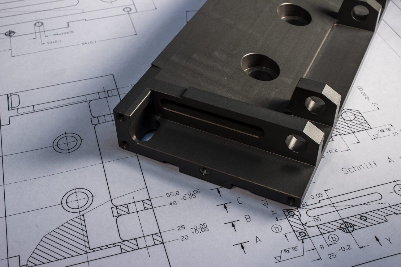 Gefertigtes CNC-Bauteil