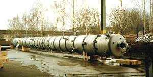 Kolonne aus Super Duplex SAF 2507, 1.600 mm x 38 m