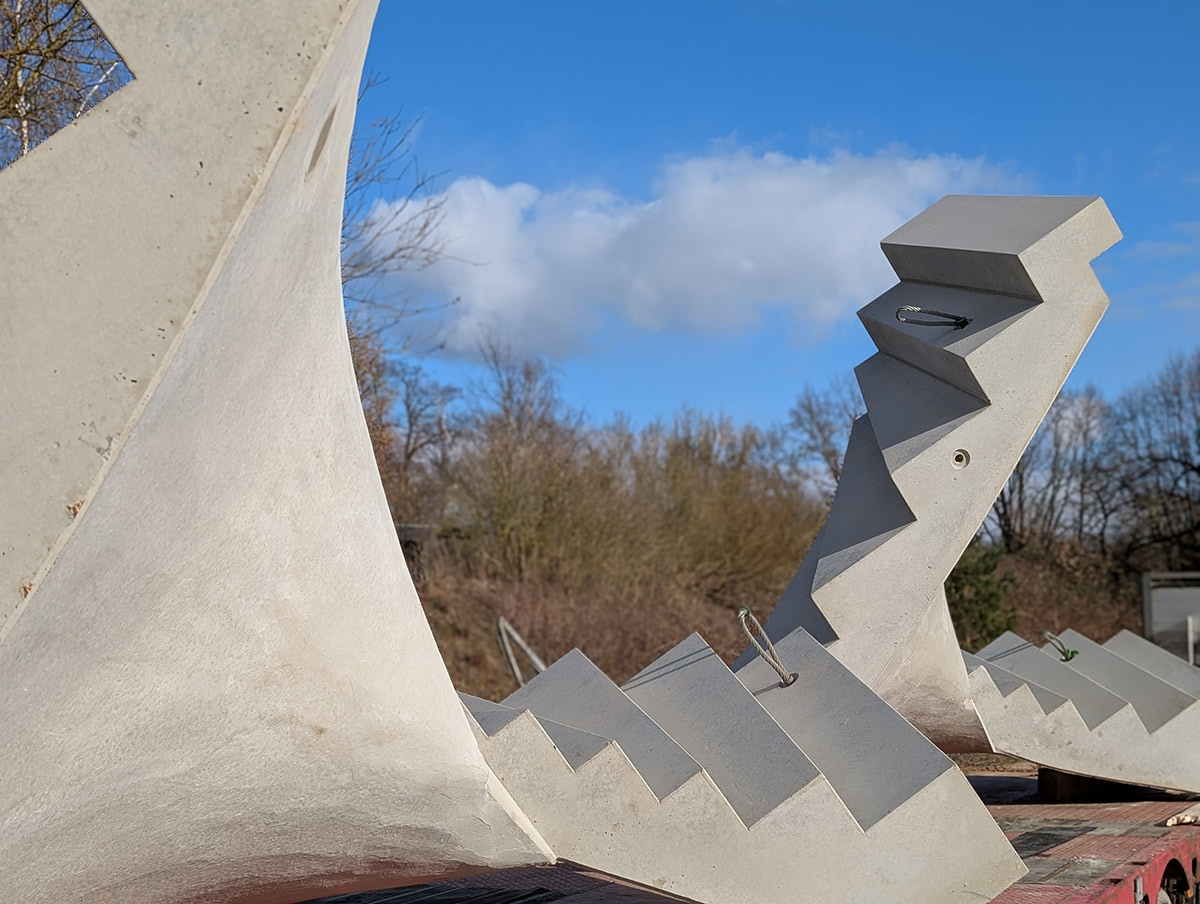 Treppen und Podeste