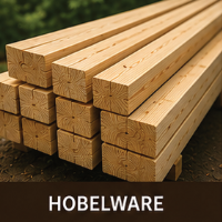 Hobelware: Banklatten, Glattkantbretter, Profilholz