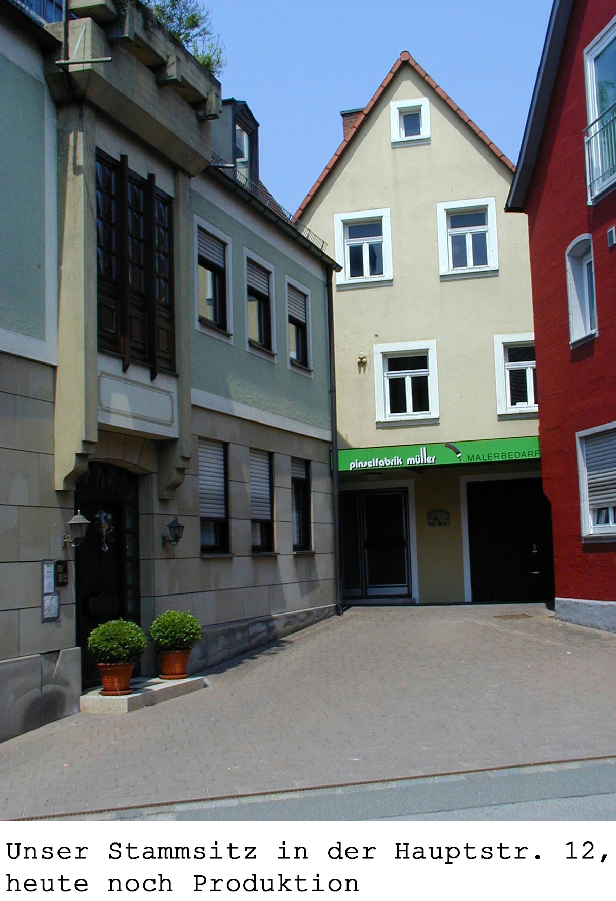 Pinsel und Deckenbürsten für das Malerhandwerk