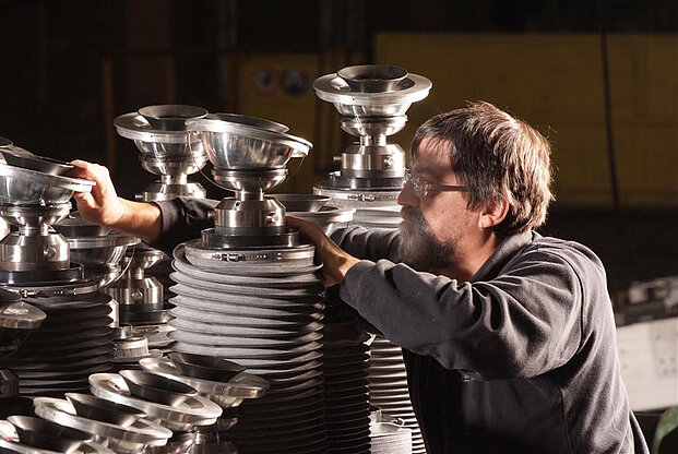 Fertigung in der High Precision Machines Division