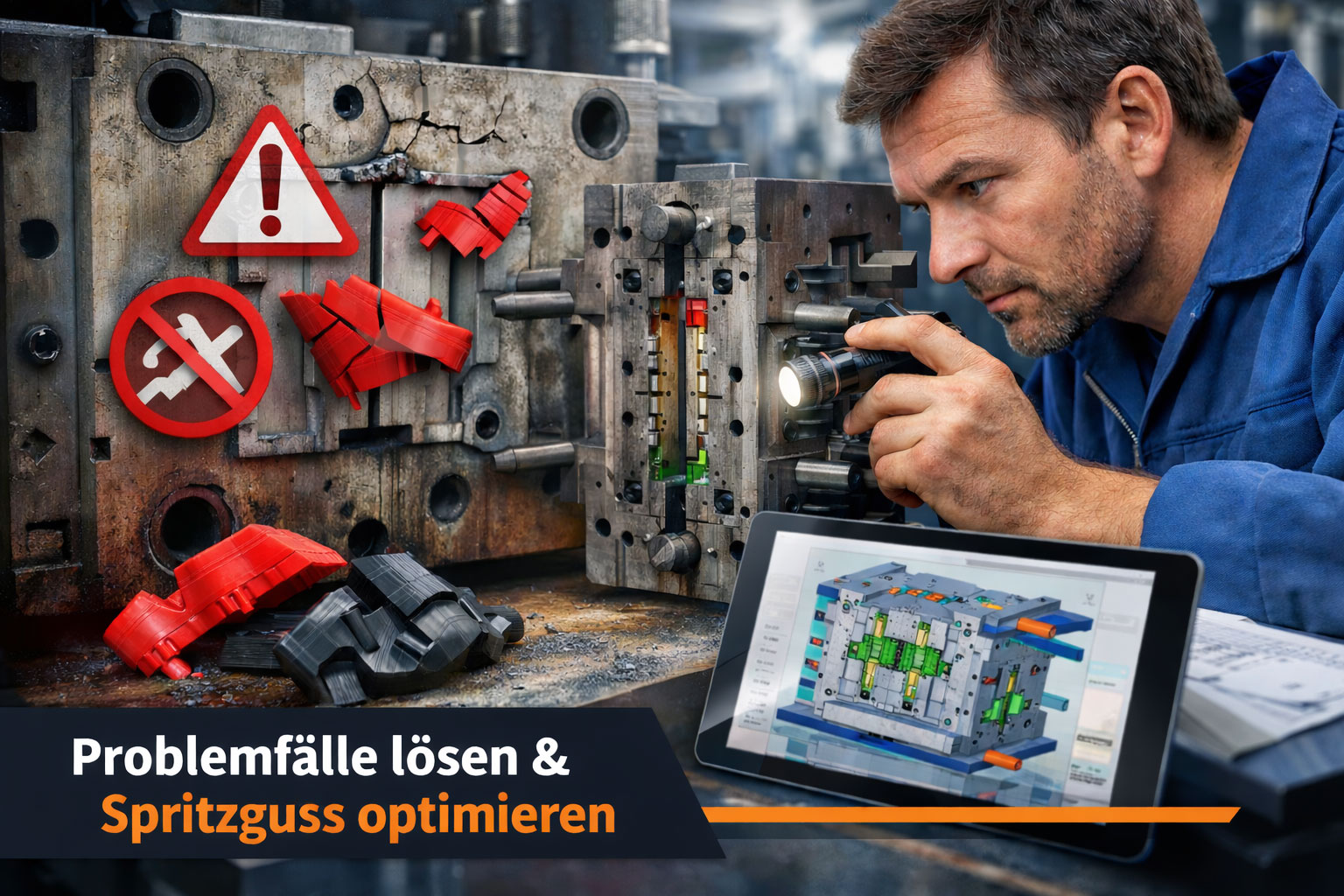 Übernahme und Optimierung von Spritzgusswerkzeugen