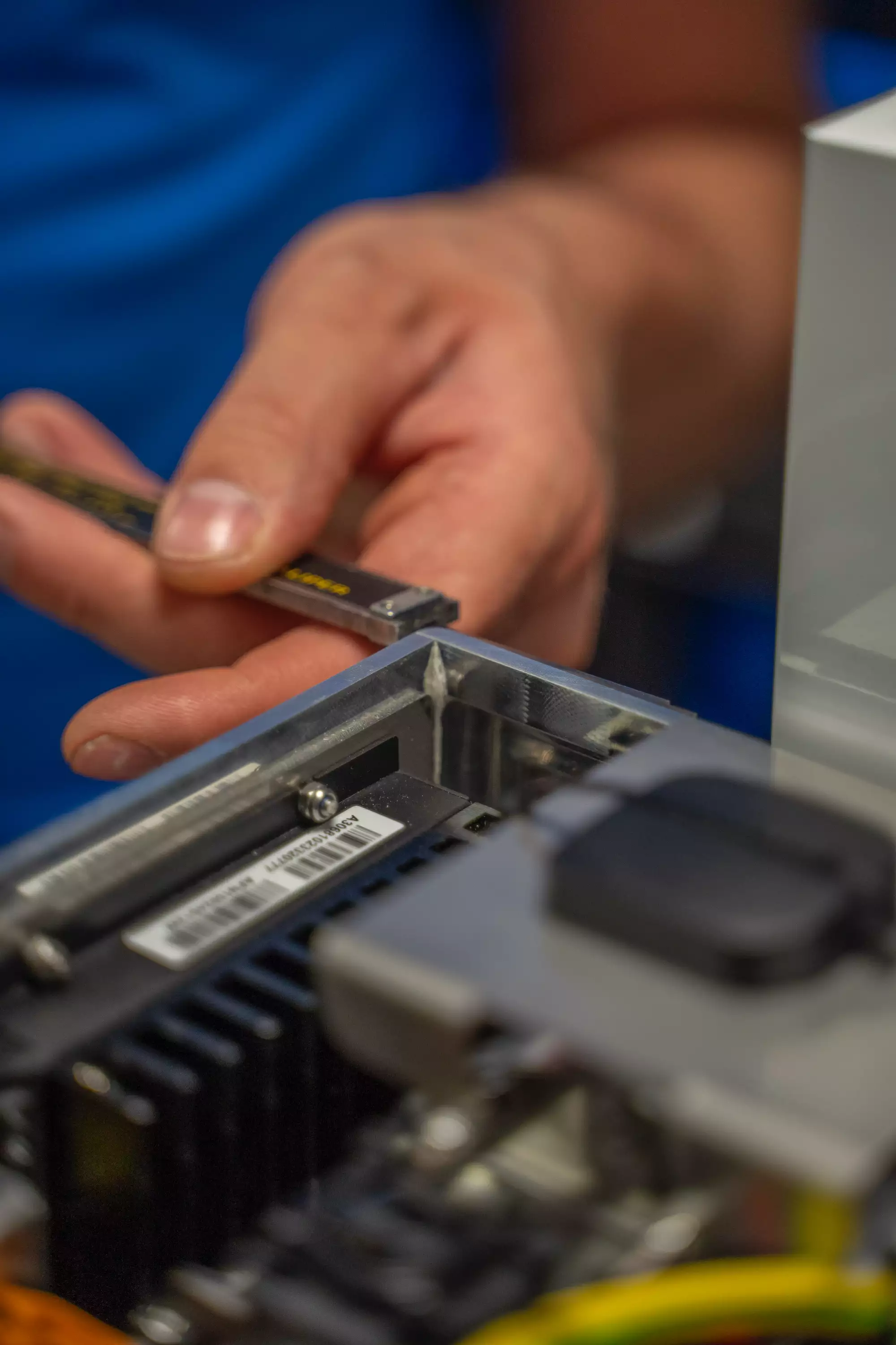 Messung elektrischer Komponenten in einer WTW-Einheit