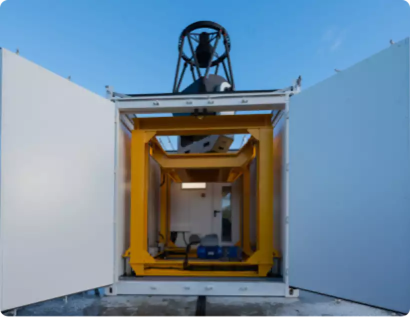 Mobile Teleskopstation für Baader Planetarium