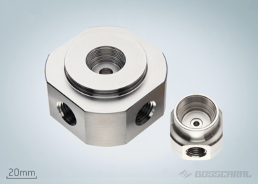 Rotorkörper aus St37 mit SmCo-Magneten und Schutzrohr 1.4435