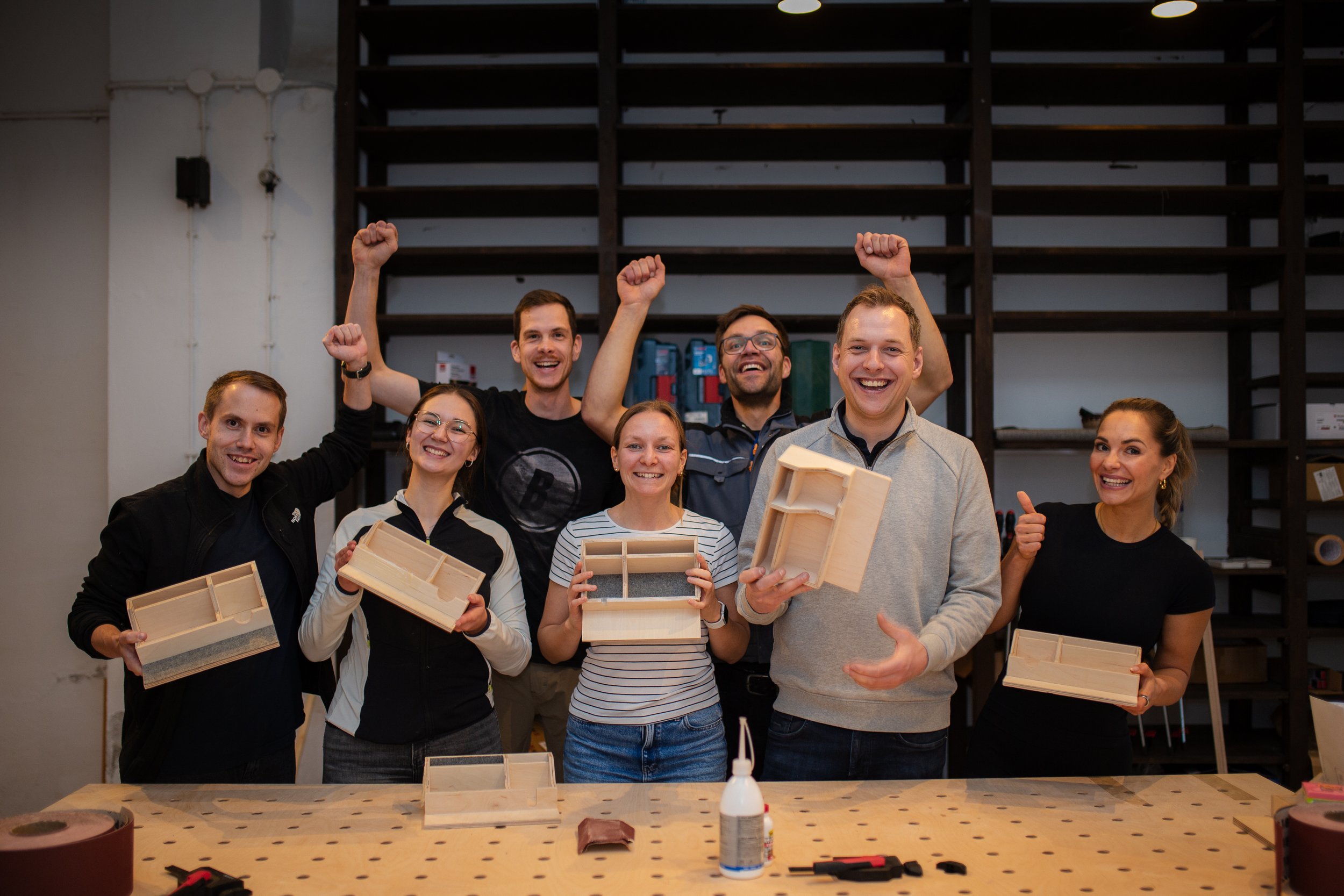 Gruppe nach holdegskundigem Workshop