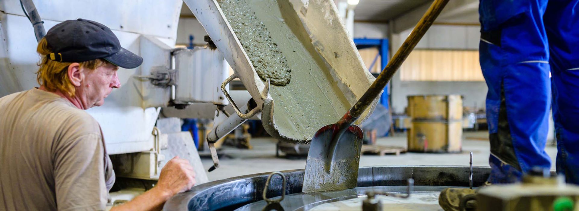 Beton aus eigener Produktion