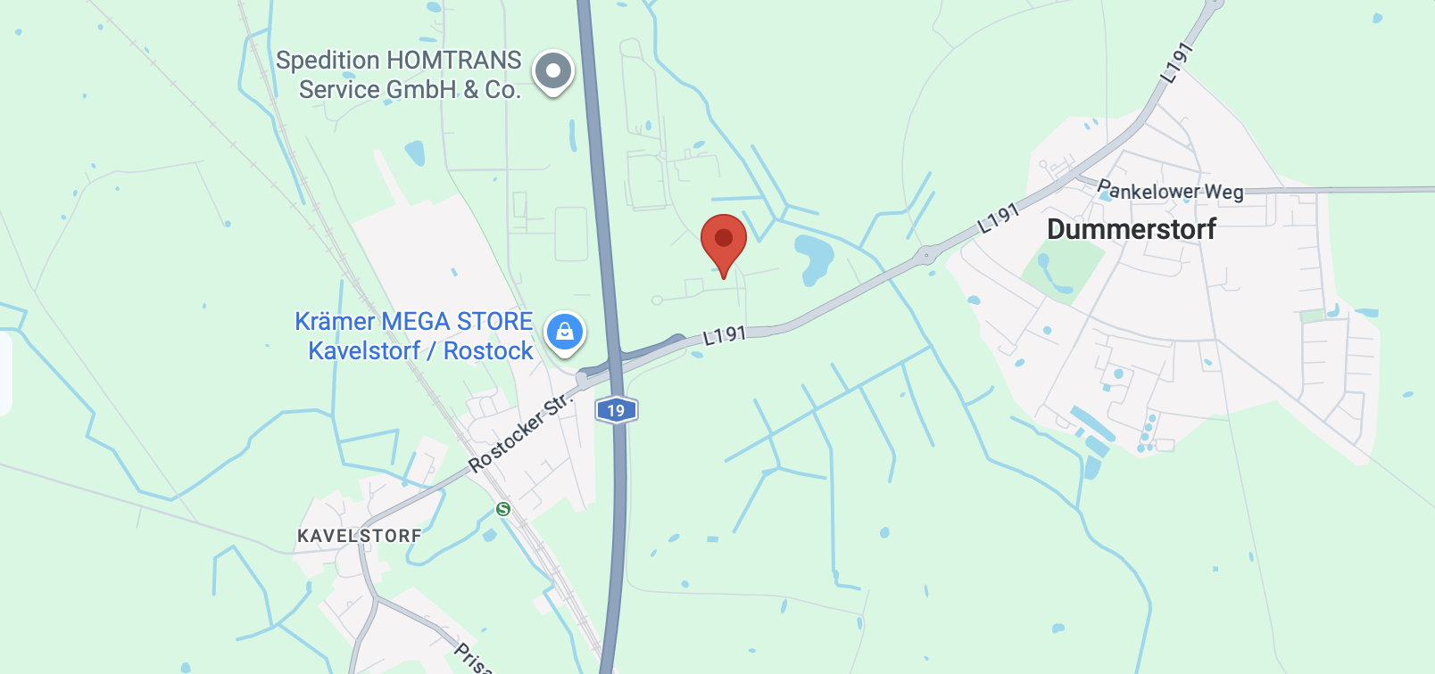 Standortkarte Kavelstorf