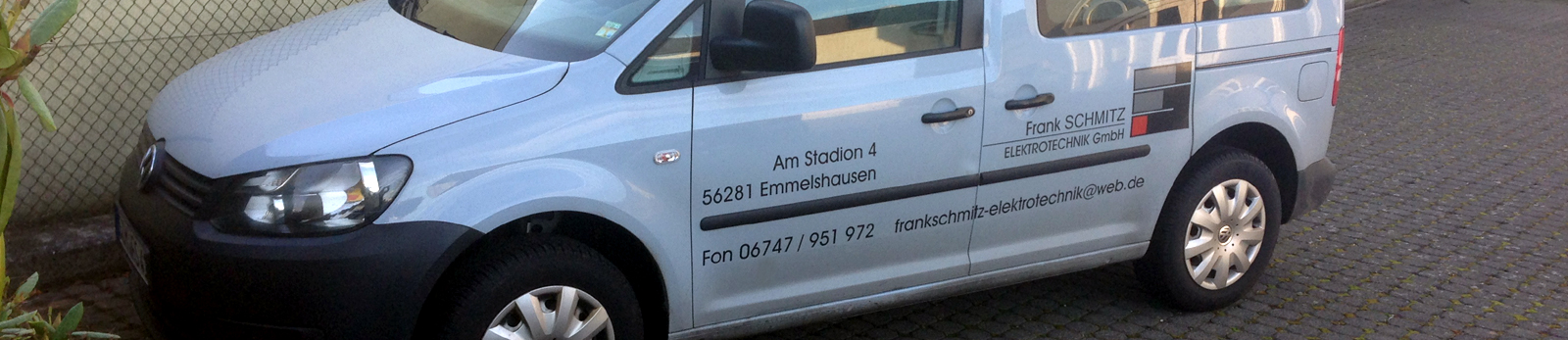 Firmenfahrzeug Frank Schmitz Elektrotechnik