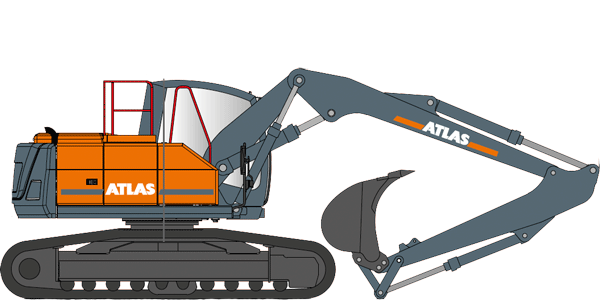 Raupenbagger