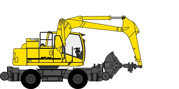 Zweiwegebagger