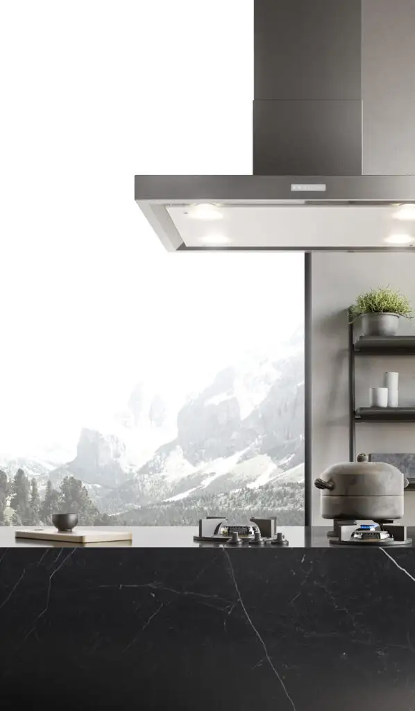 Vented hob (cooktop with integrated extraction)
