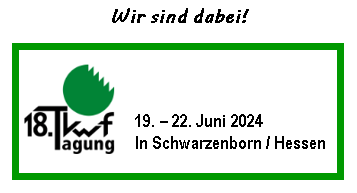 18. KWF Tagung