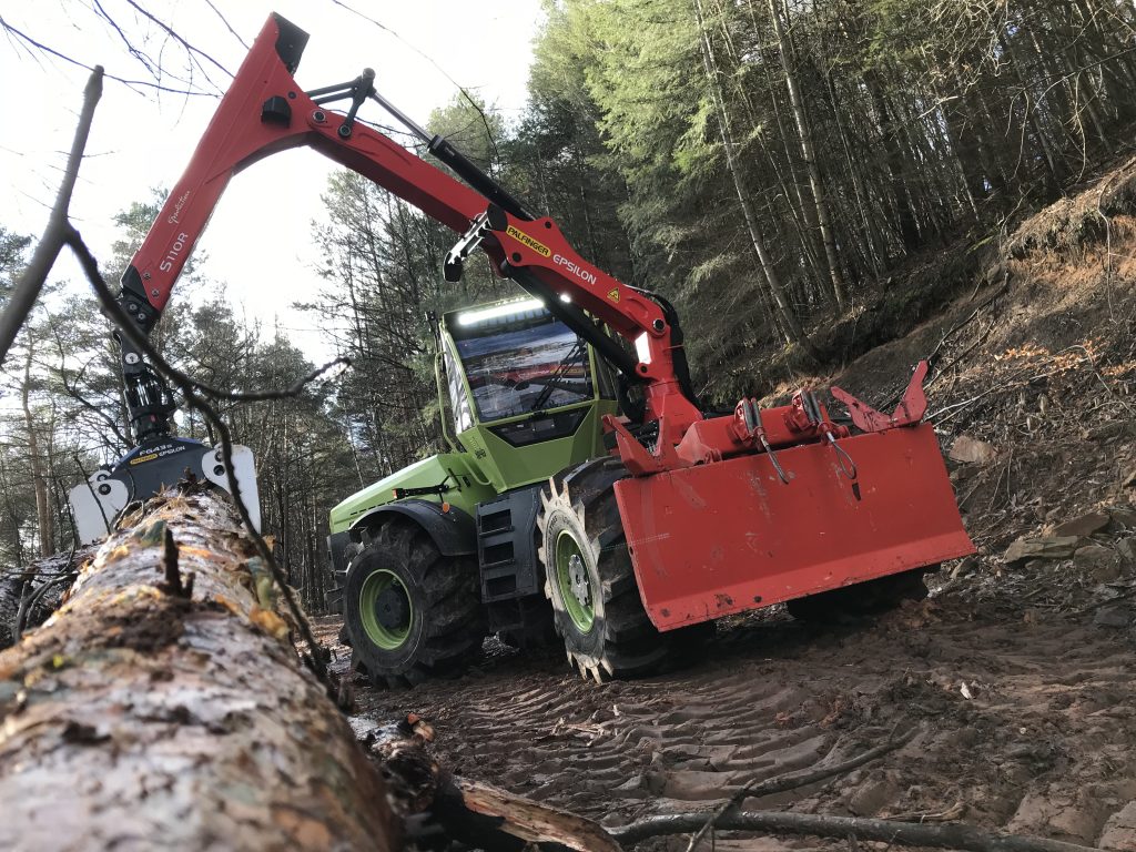 Forstspezialschlepper WF trac