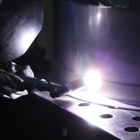 Geschweißte Metallbauteile
