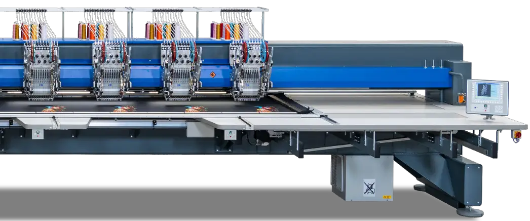 CHALLENGER Flachbettstickmaschine