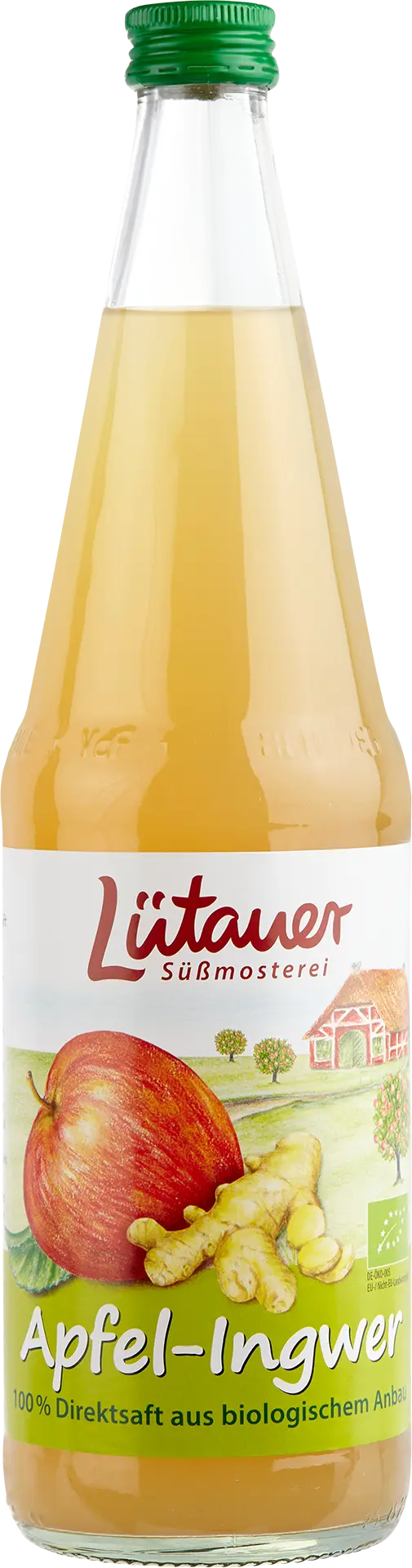 Bio-Apfel-Ingwer