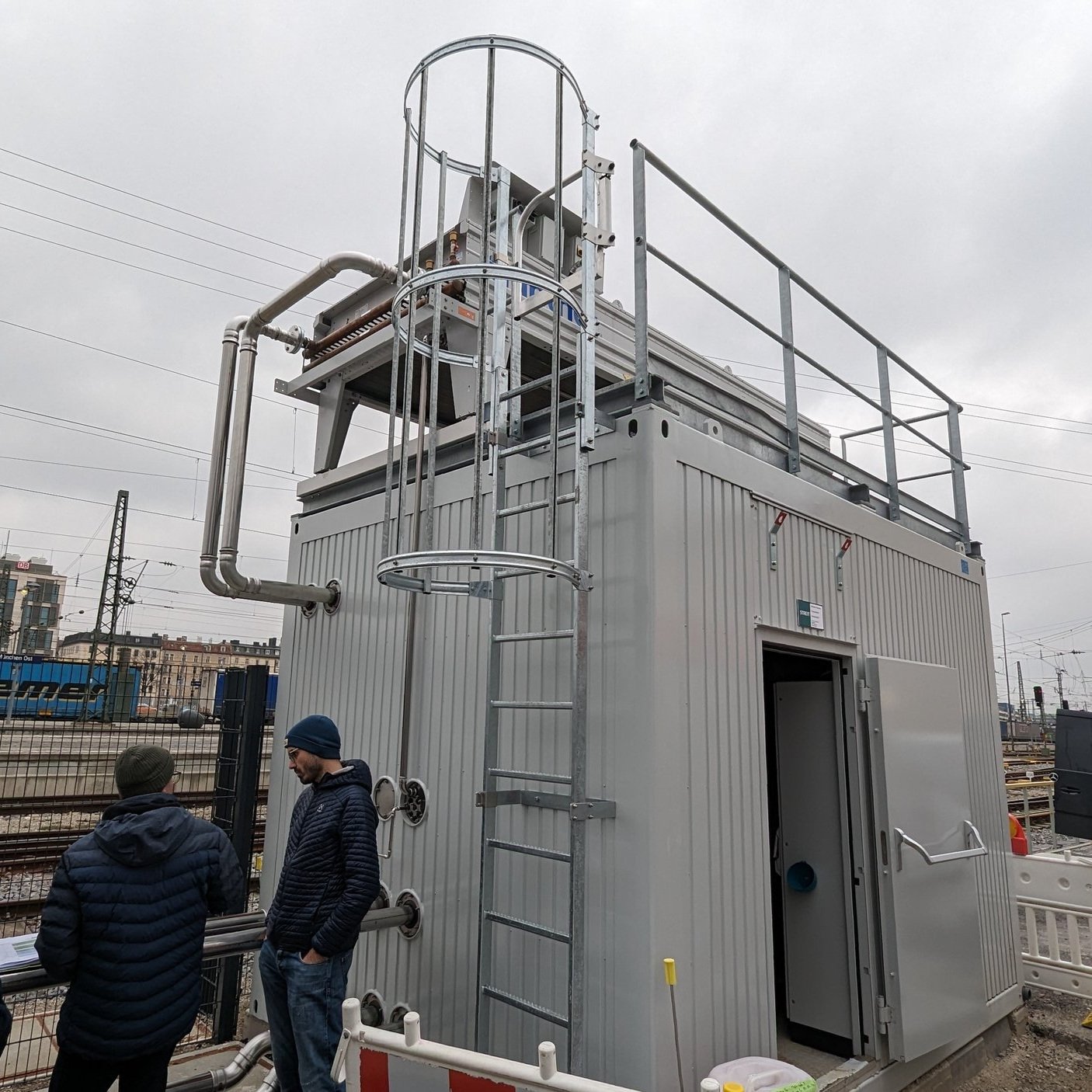 Kältemaschinen im Container (R290)