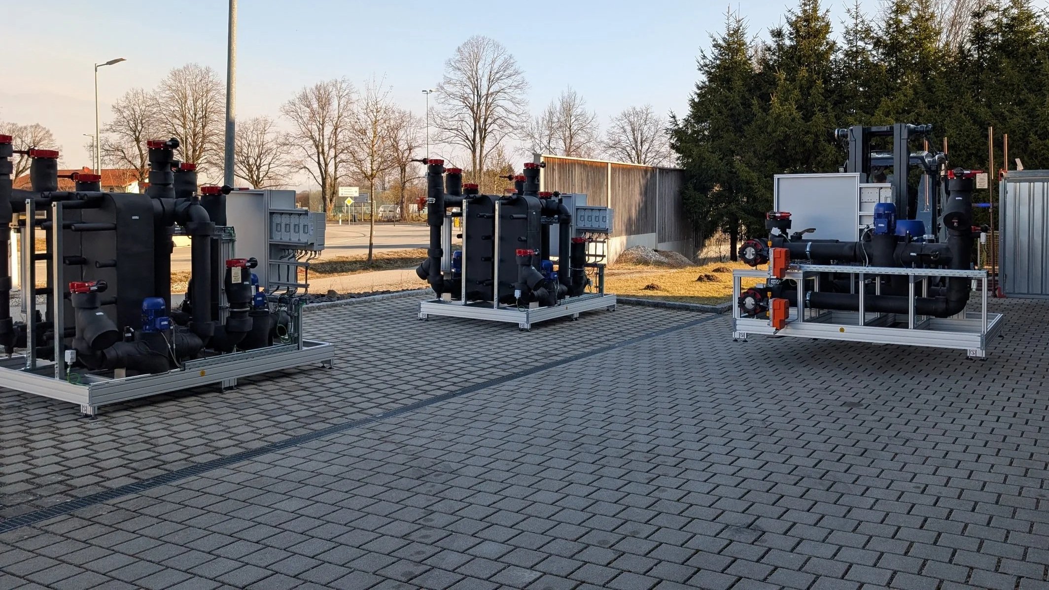 Wärmepumpen-Hydraulikzentrale