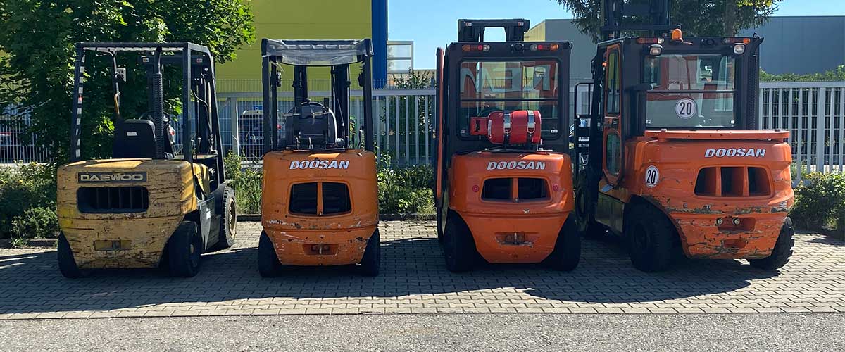 Used forklift trucks
