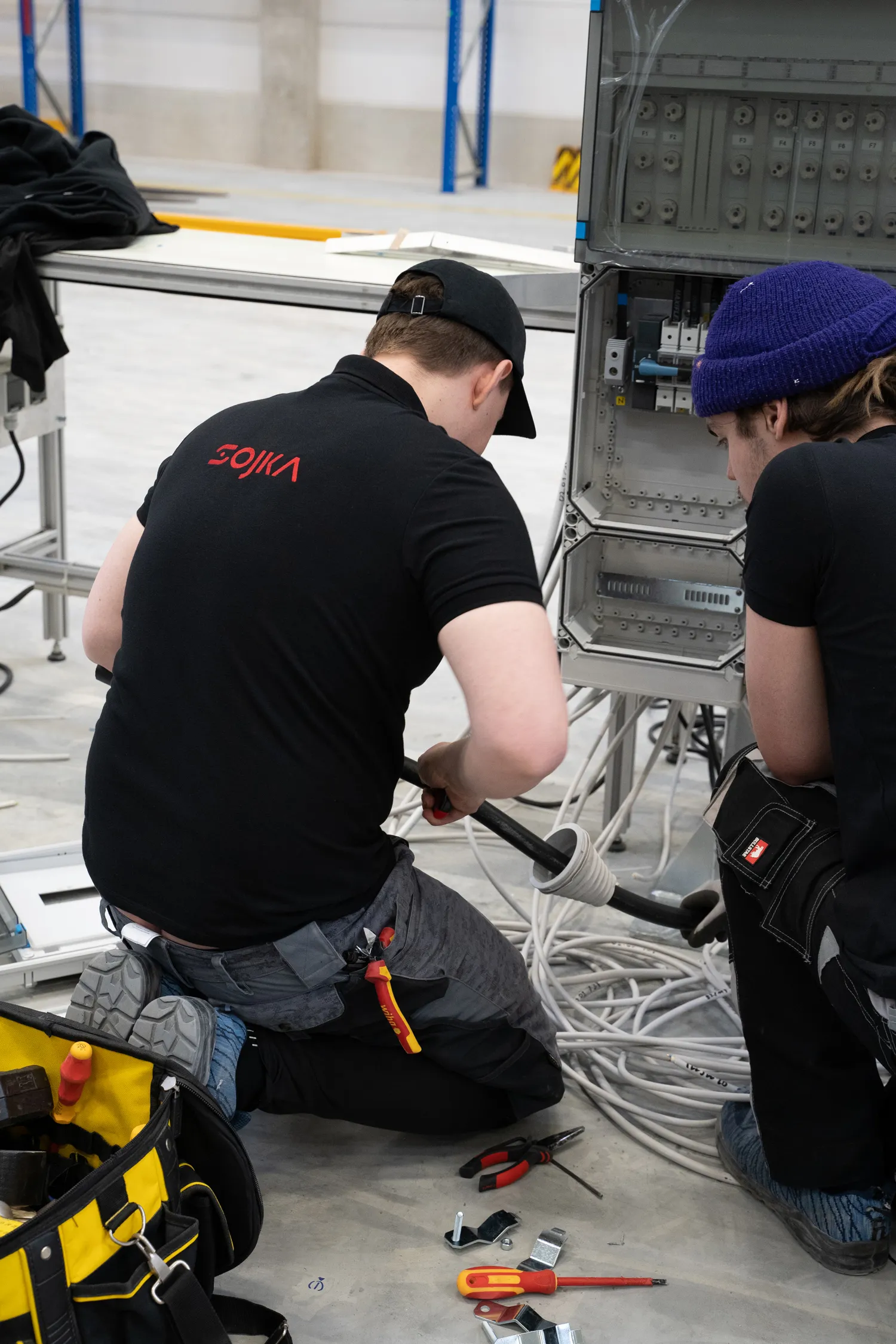 Arbeiten im Bereich Automation
