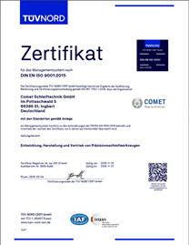 ISO 9001:2015 Zertifizierung