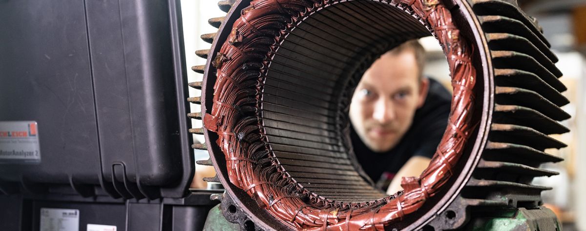 Elektromechanik-Werkstatt