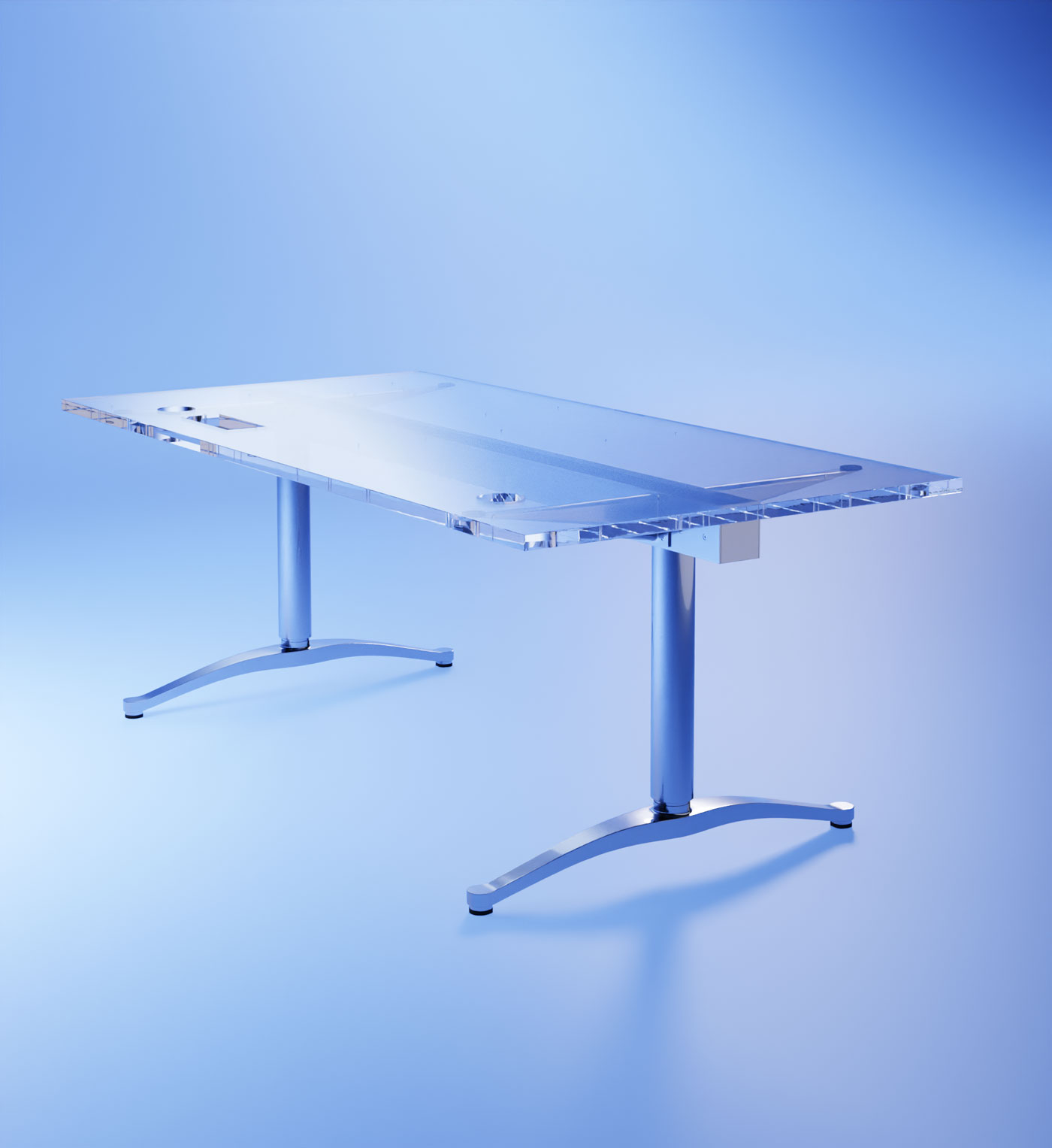 PLEXIGLAS® Tischplatte