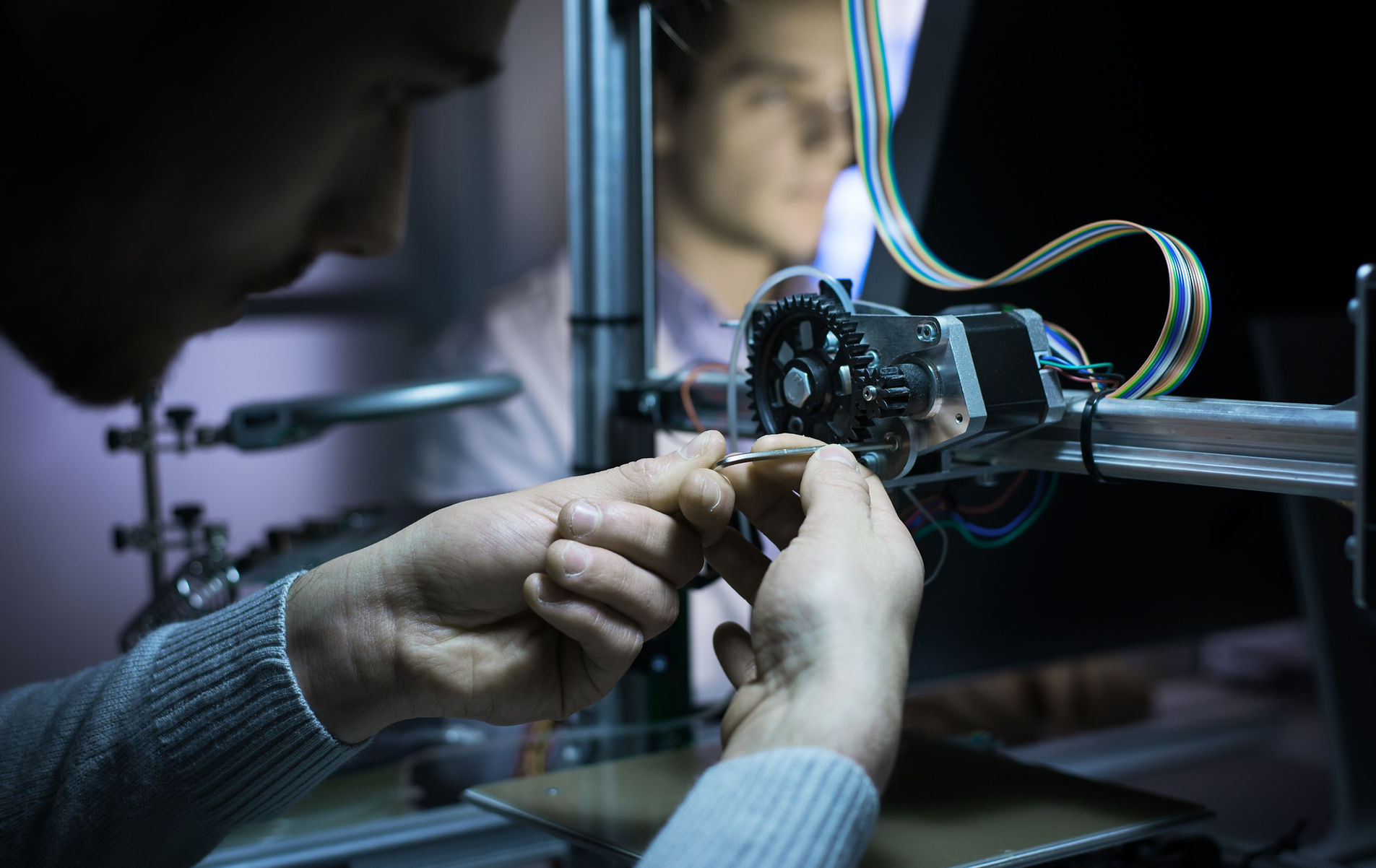 Mechanische Komponenten / Spindelbereich