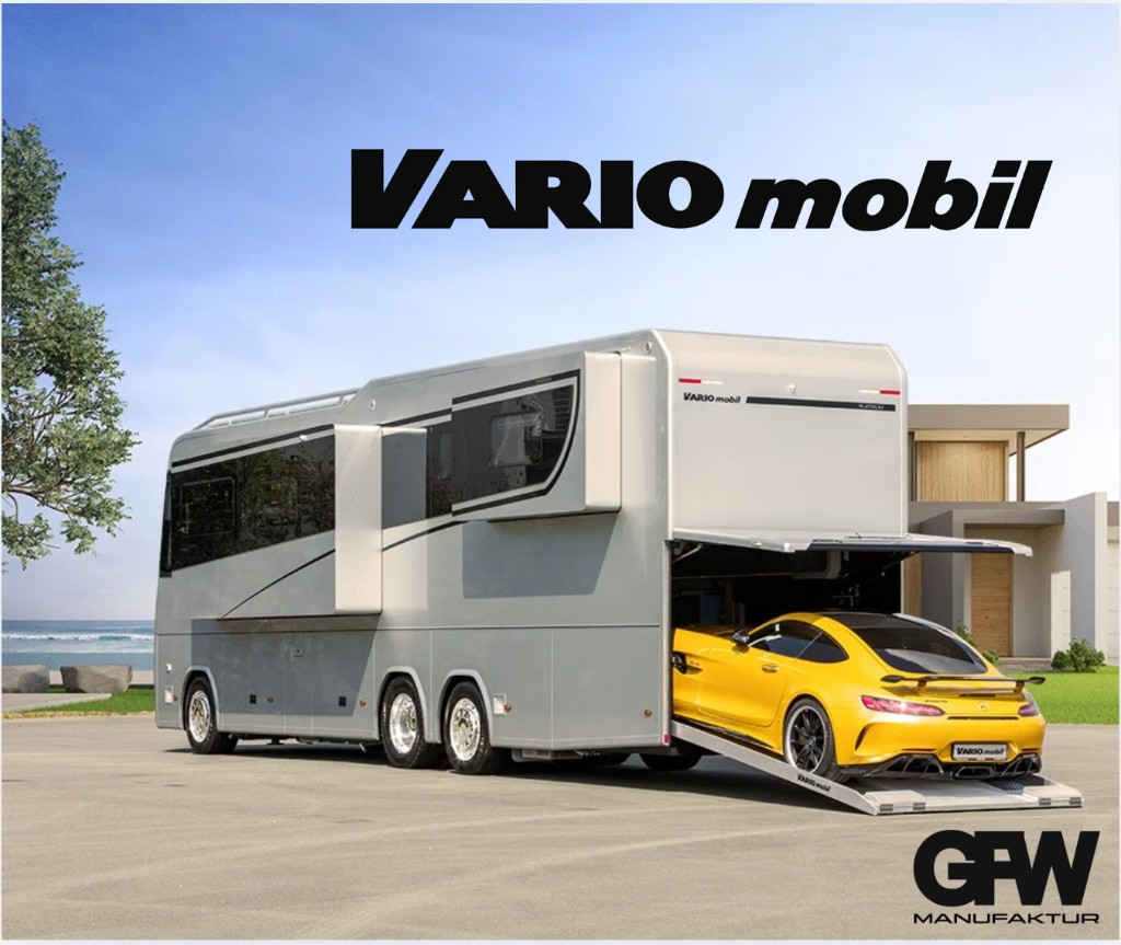 Plissee-Verschattung für Luxus-Wohnmobil