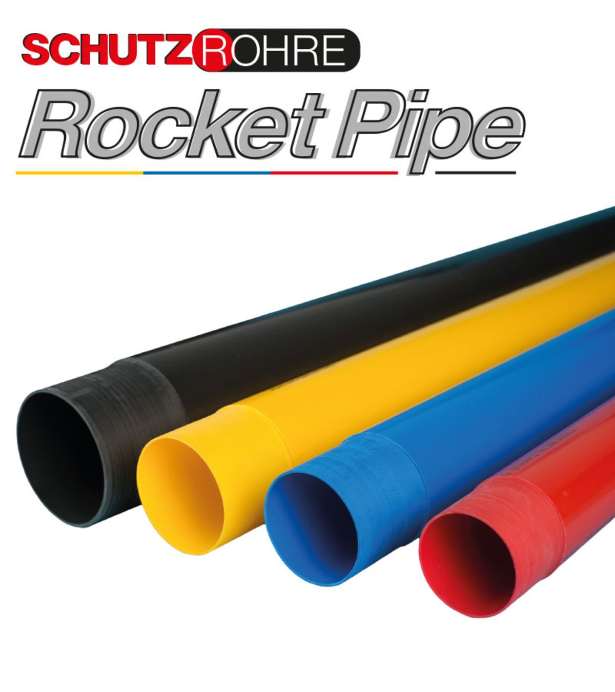 Vortriebsrohr Rocket Pipe aus PVC