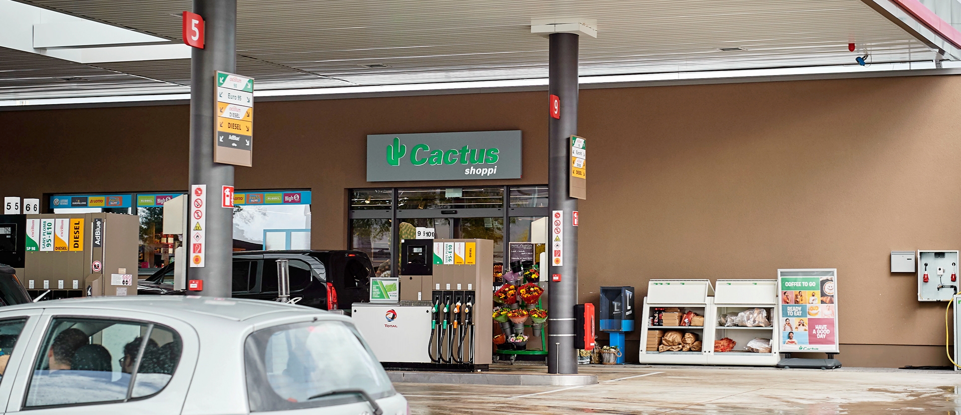 Referenzobjekt Cactus Shoppi, Mersch (Verkehrsgastronomie)