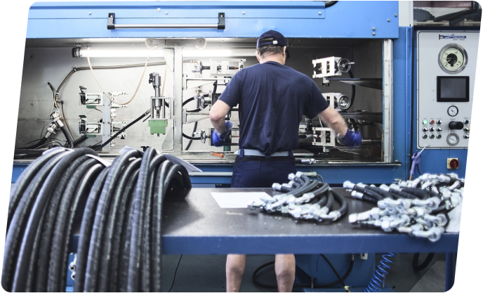 Fertigung bei Hydraulik Michler