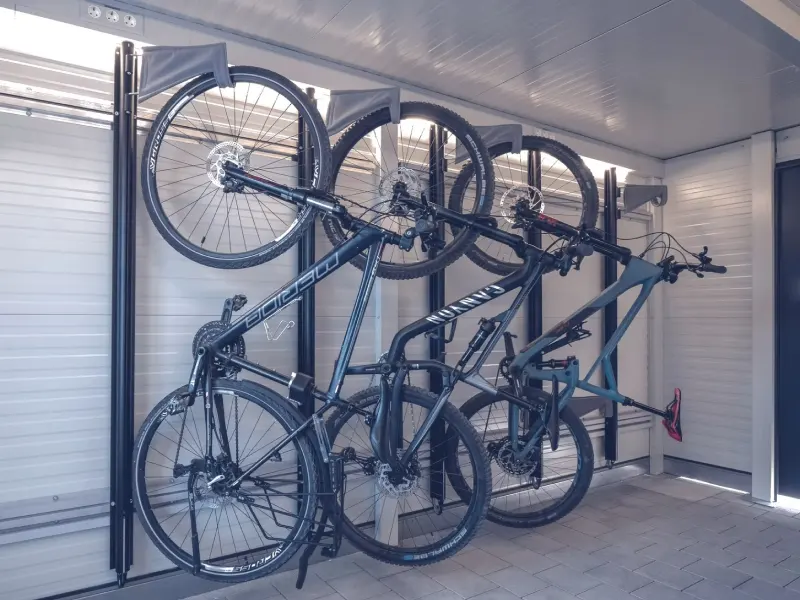 VELOINN Fahrradgarage als Referenzanlage